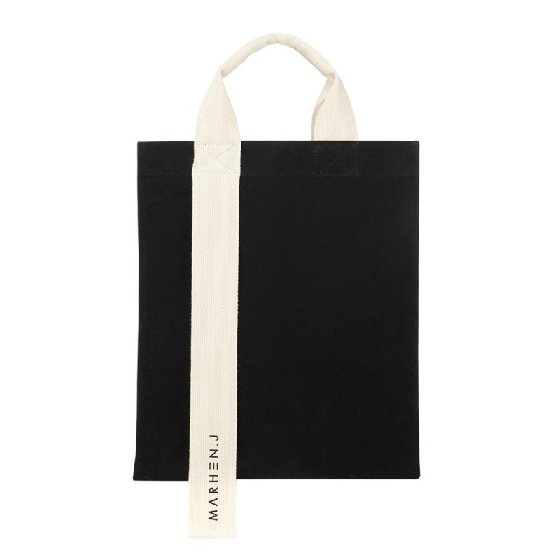 Ricky Canvas Bag Black MARHEN.J Wolf Badger