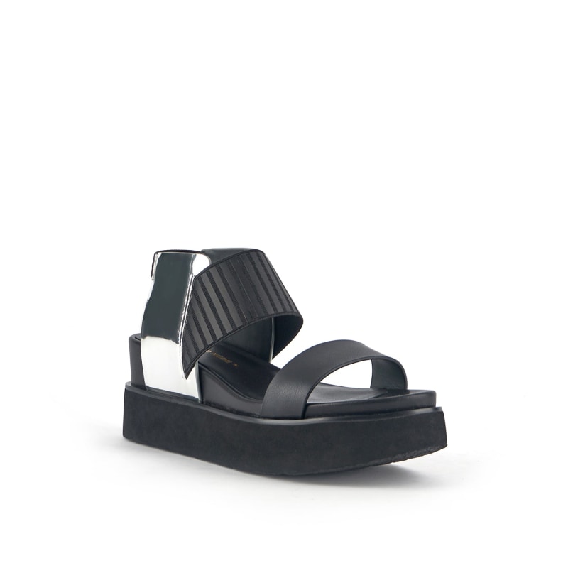 Rico Sandal - Mirror Silver | United Nude | Wolf & Badger