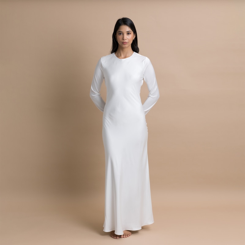 Thumbnail of Rima Maxi White Dress image