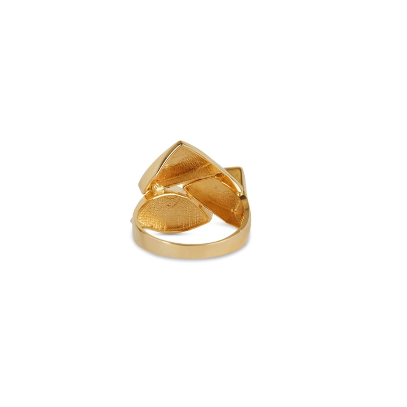 Thumbnail of Triangle Ring 14Ct Gold image