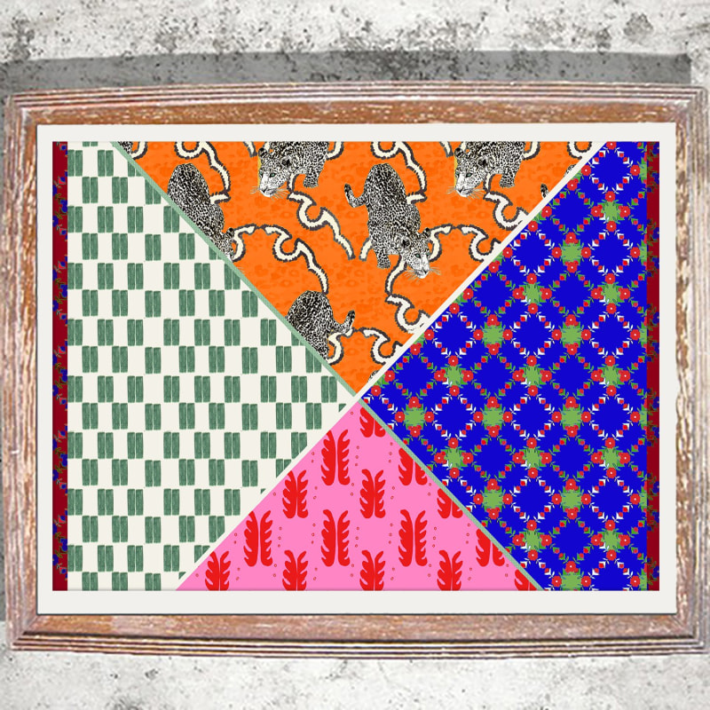 Thumbnail of Signed Print / "Patchwork Piece" image