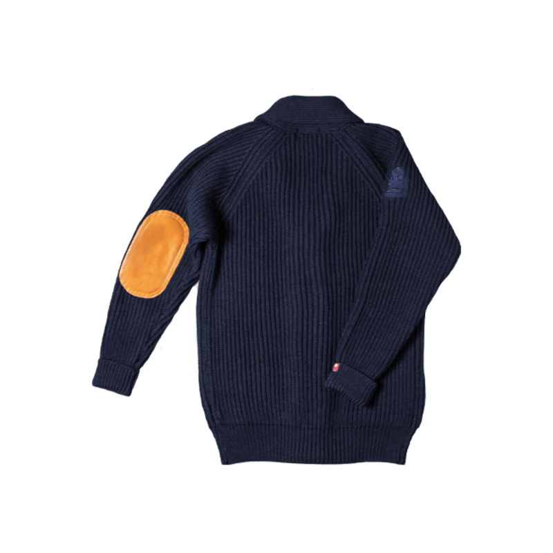 Thumbnail of Pioneer British Wool Cardigan Navy image