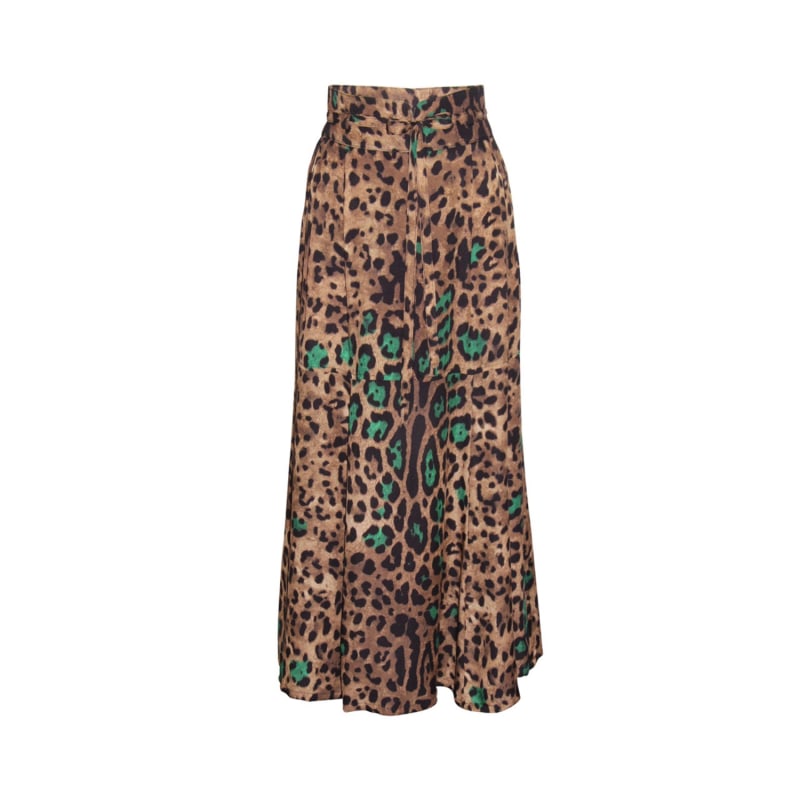Leopard print skirt iconic online