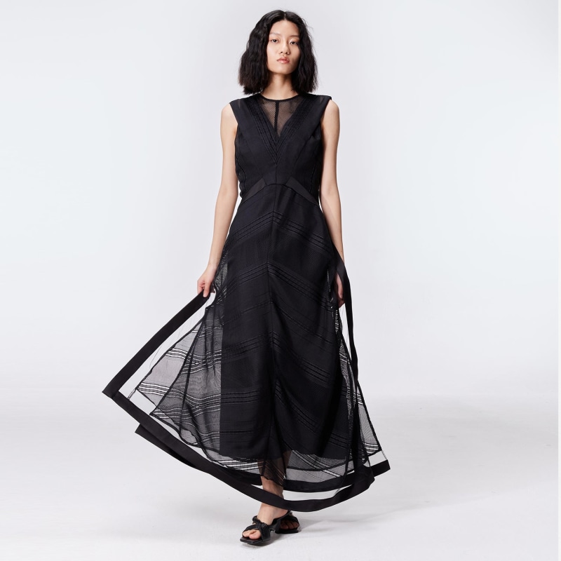 Bcbg andi lace dress black clearance