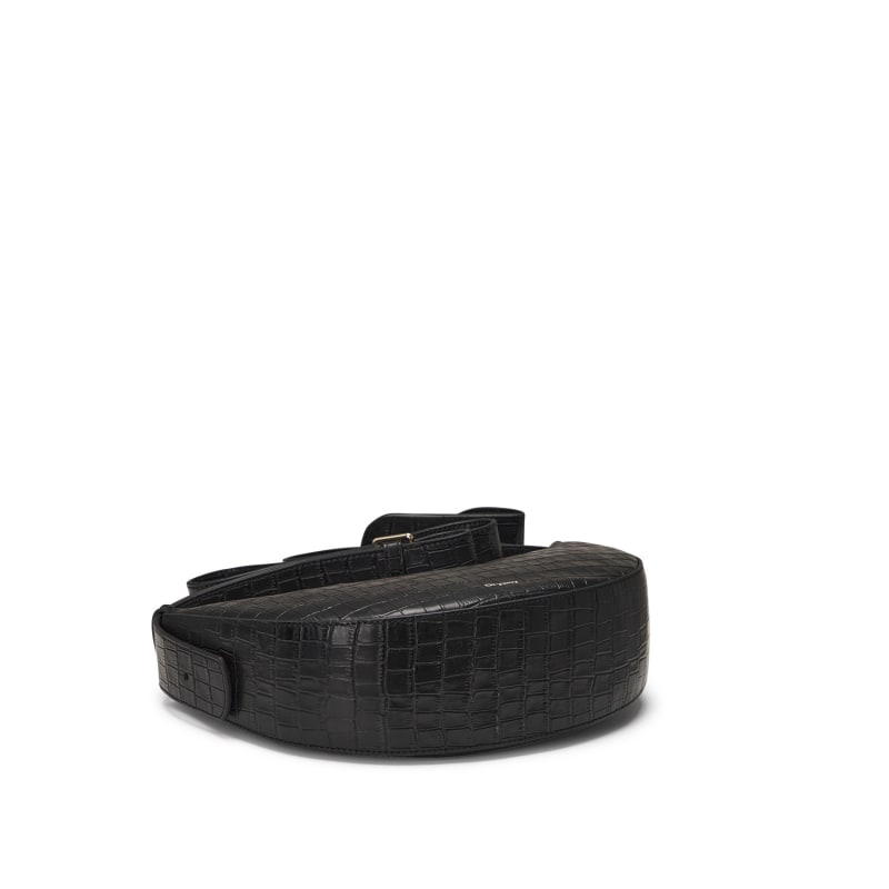 Thumbnail of Rookie Croco Crossbody - Black image