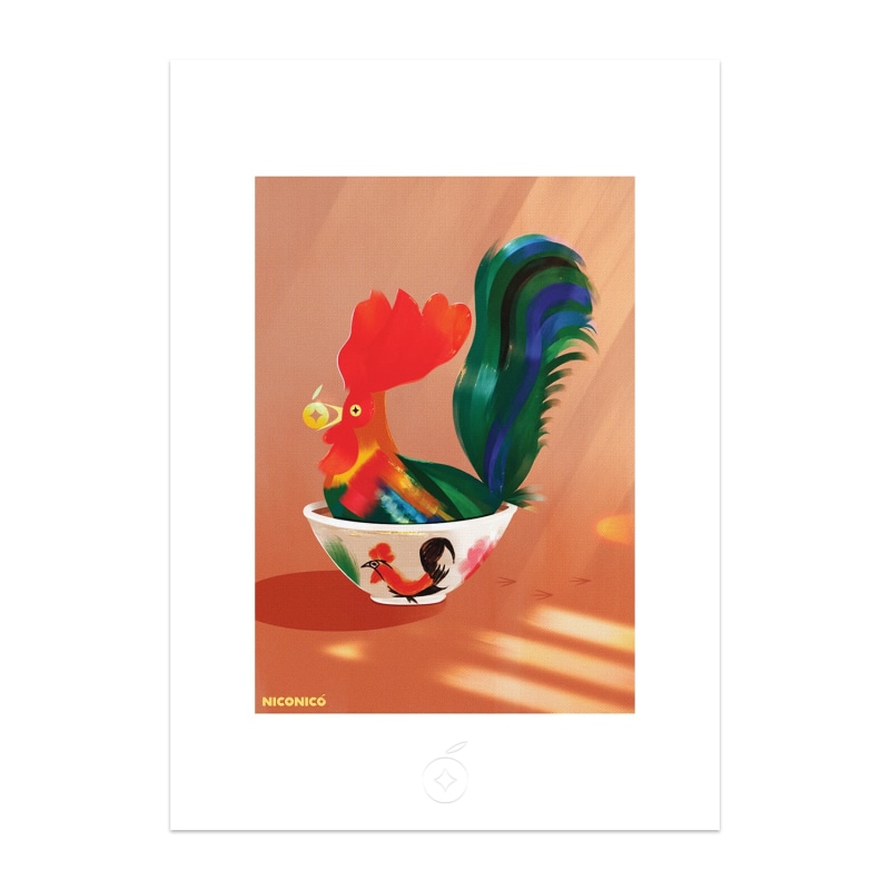 Thumbnail of Rooster In A Rooster Bowl image