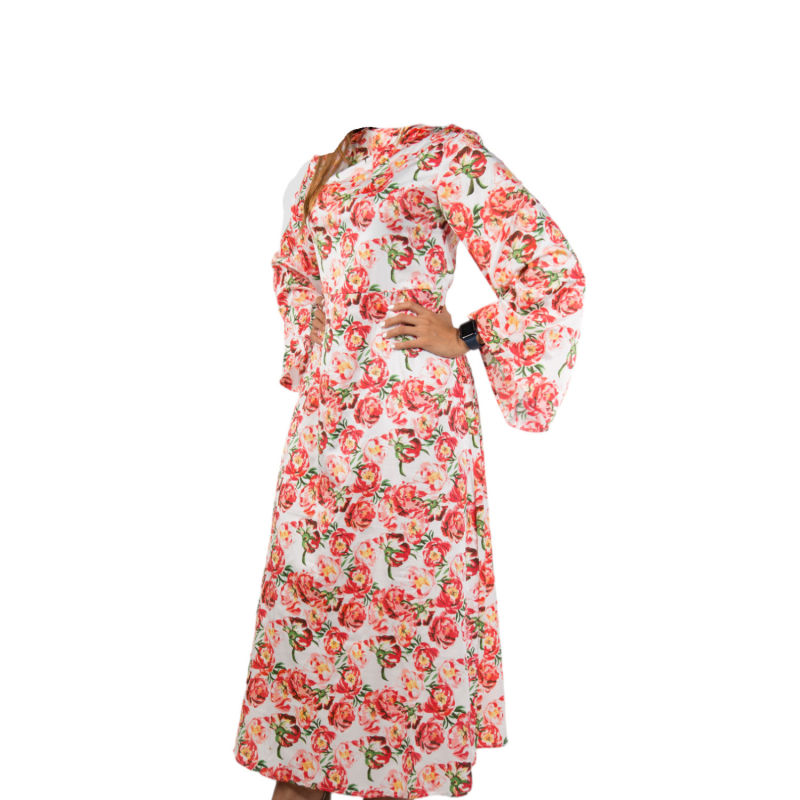 Thumbnail of Rosa Rossa Floral long Dress image