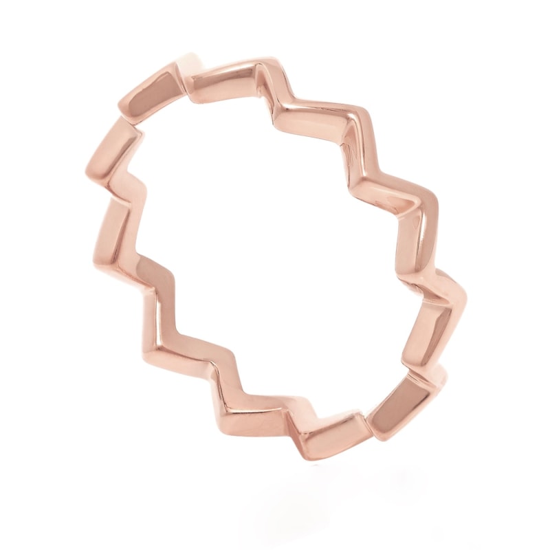 Thumbnail of Rose Gold Ziggy Ring image