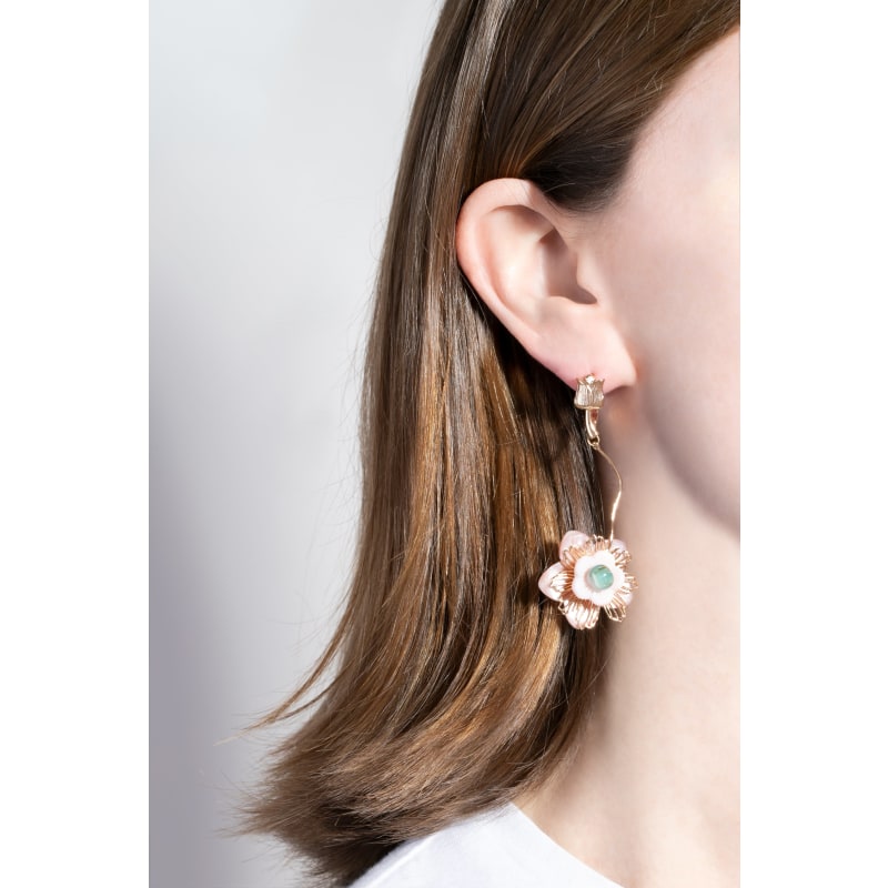 Thumbnail of Rose Pendant Earrings image