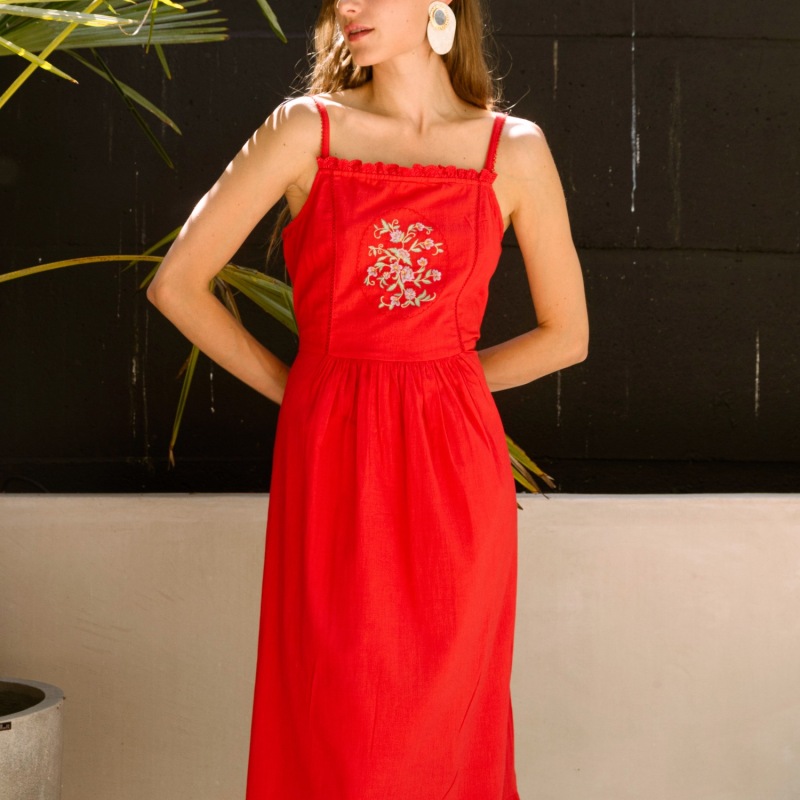 Thumbnail of Rose Strap Dress image