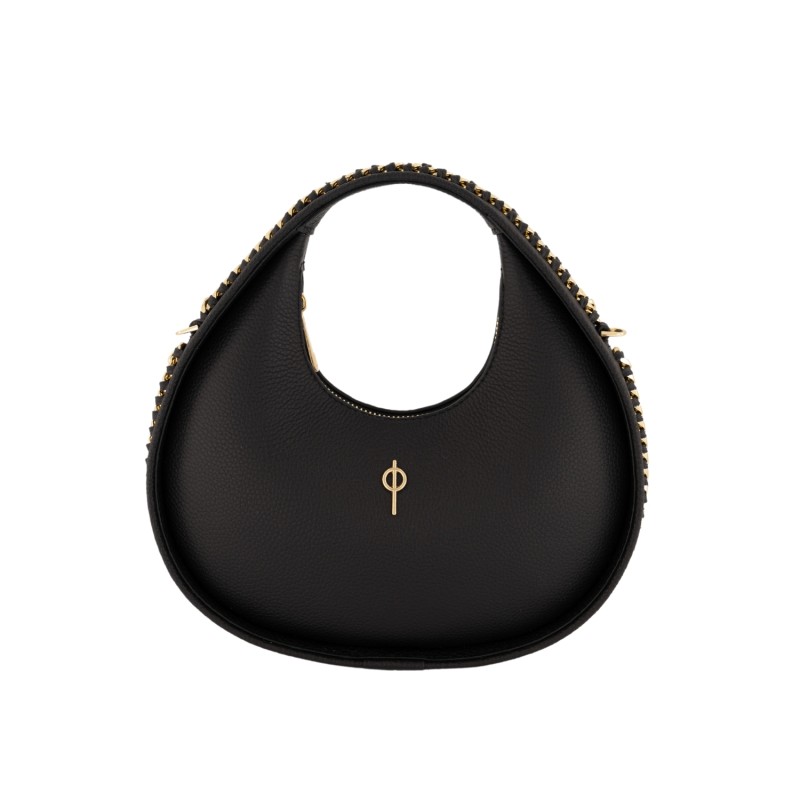 Thumbnail of Round Chain Bag Black image