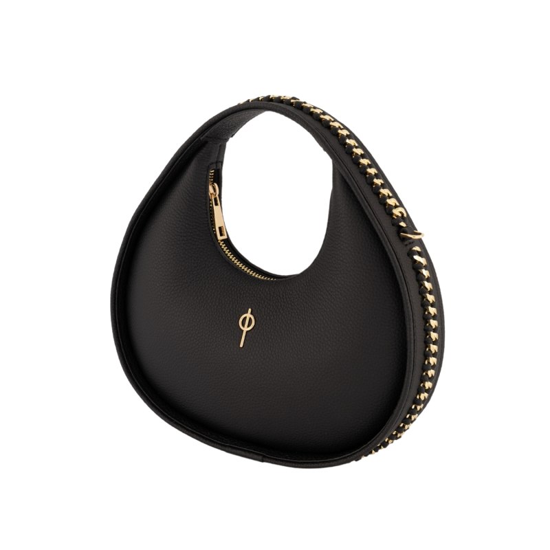 Thumbnail of Round Chain Bag Black image