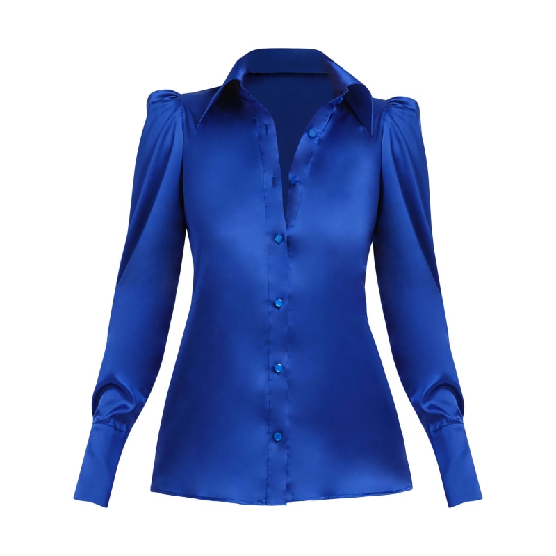 Tia Button Down Silky Top Tia Button Down Silky Top