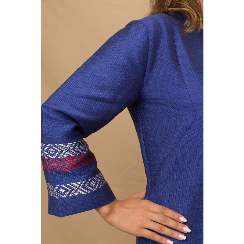 Thumbnail of Ella Shift Dress Royal Blue image