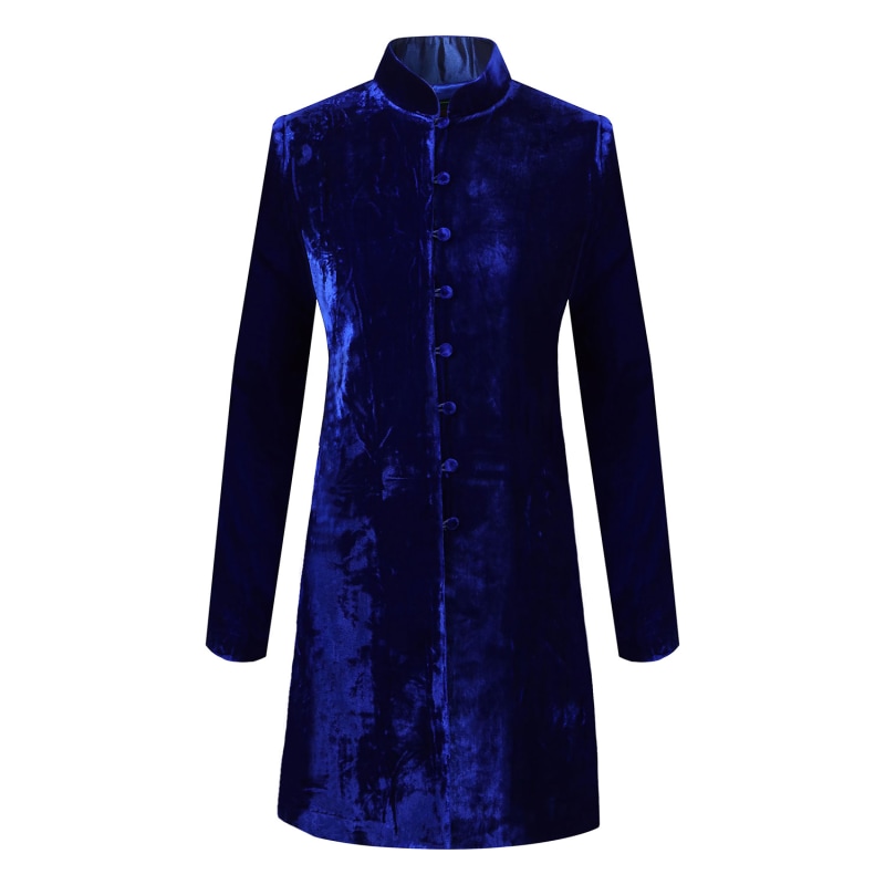 Royal Blue Velvet Grace Jacket | Beatrice von Tresckow | Wolf & Badger