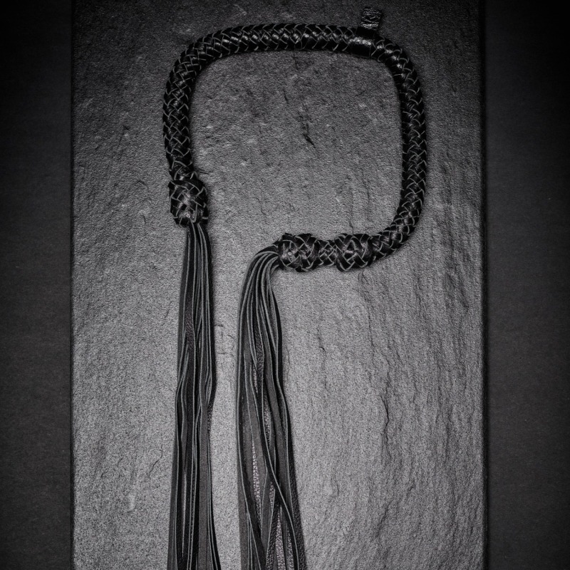 Thumbnail of Long Leather Necklace Tatum image