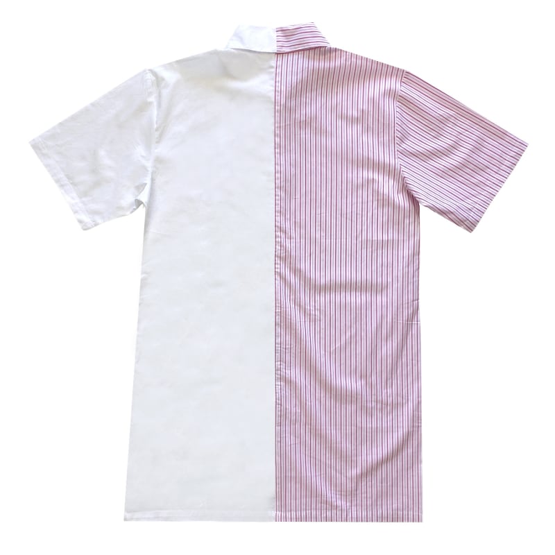 Thumbnail of Two Tone Shirt Dress - Cherry Blossom image