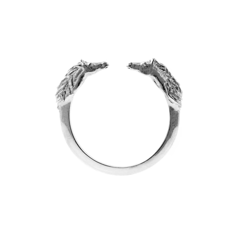 Thumbnail of Horse Ring - Silver image