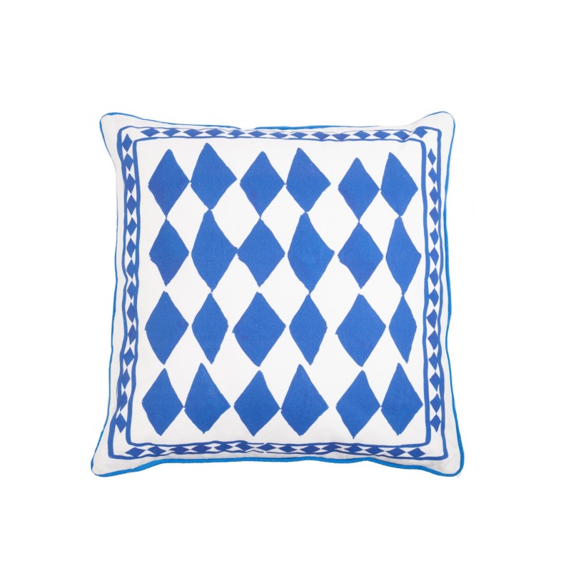 Thumbnail of Cushion Cover / "The Blue Diamonds" image