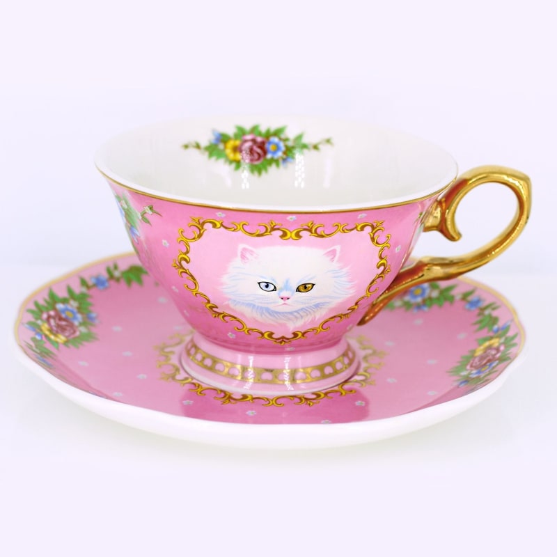 Thumbnail of Bowie Teacup & Saucer image