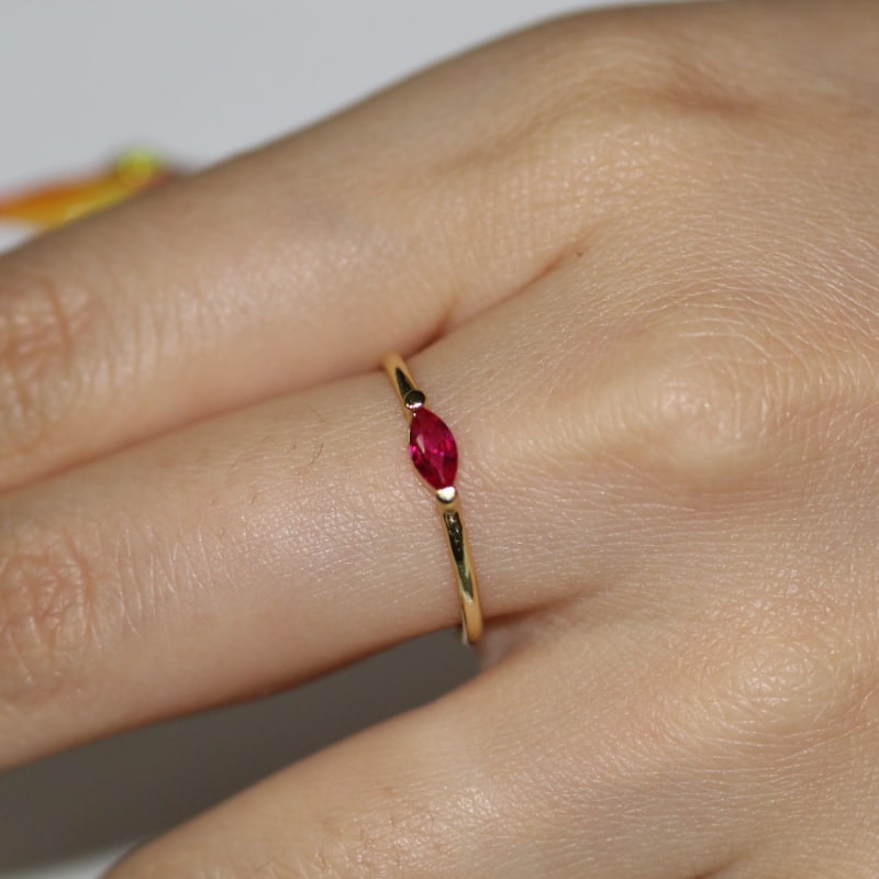 Simple ruby ring deals