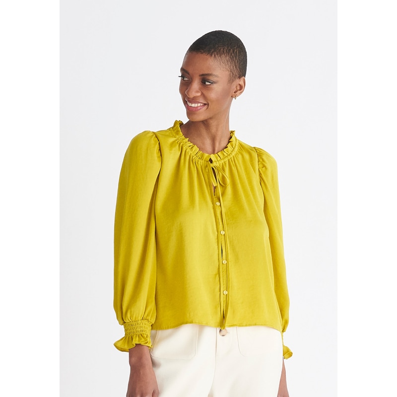 Chokor Blouse - Mustard Yellow main image 0