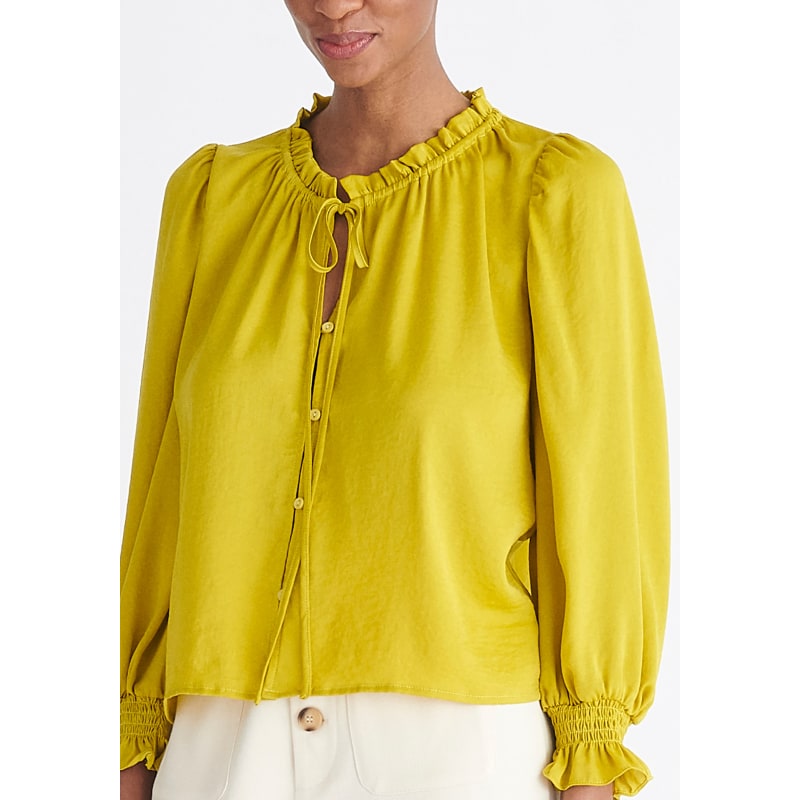 Chokor Blouse - Mustard Yellow main image 1