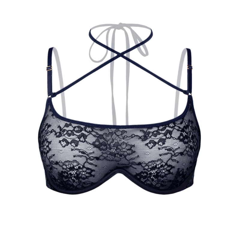 Monique Morin Lingerie - Balconette Bra - Womens - Lace