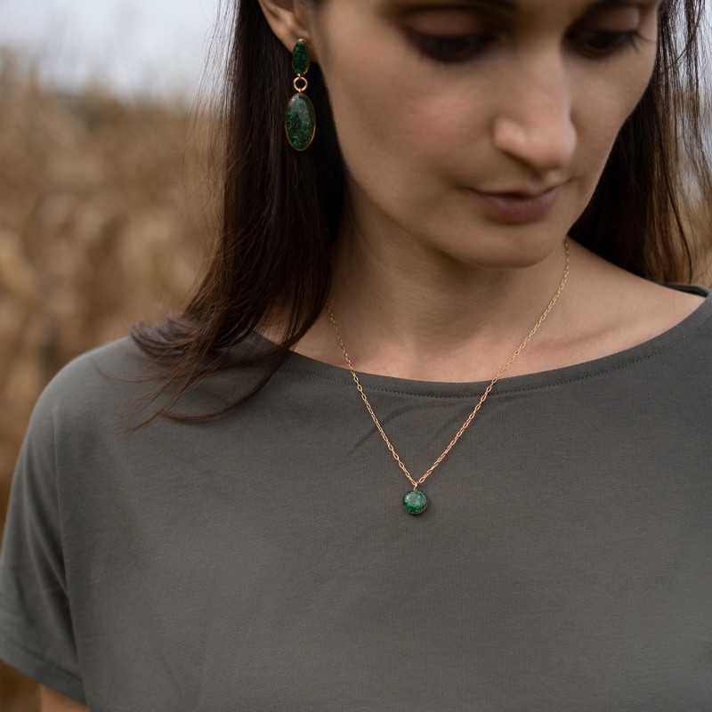 Thumbnail of Green Necklace image