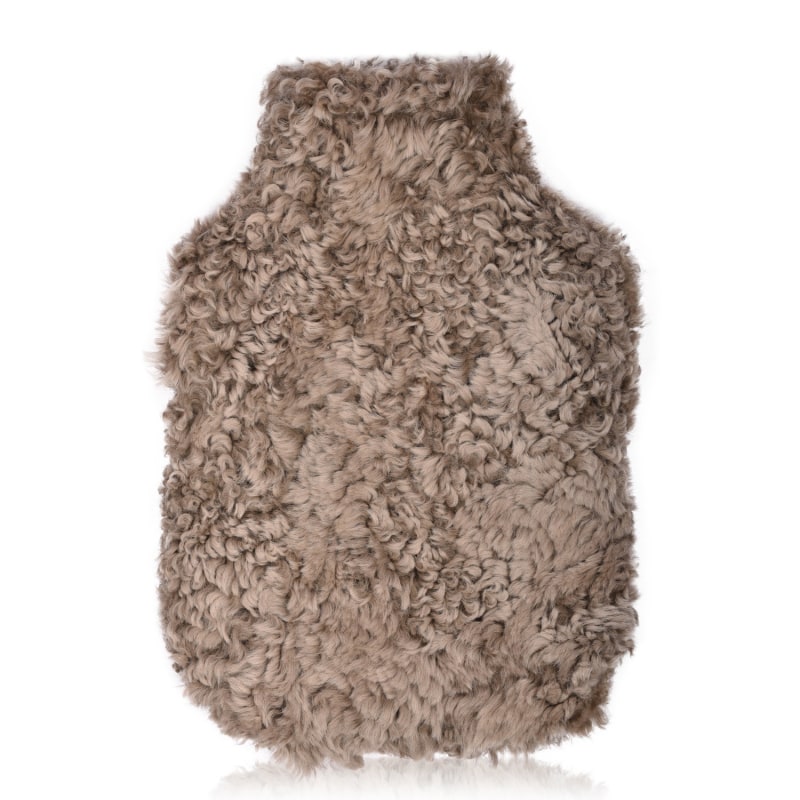 Thumbnail of Sheepskin Hot Water Bottle Cover - Taupe image