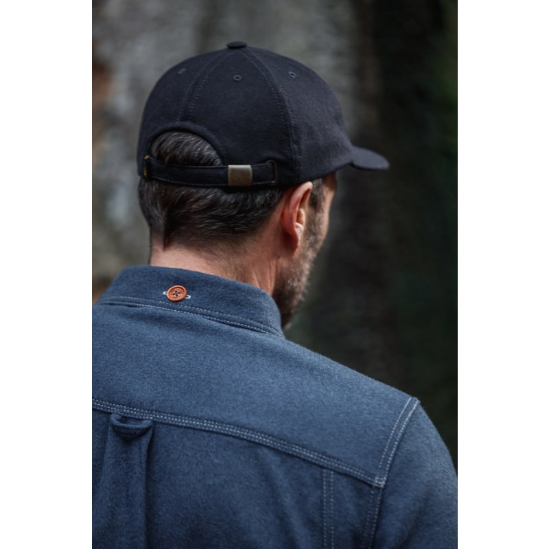 Thumbnail of &Sons Woollen Snap Cap Navy image