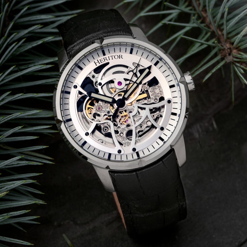 Heritor automatic ryder watch deals