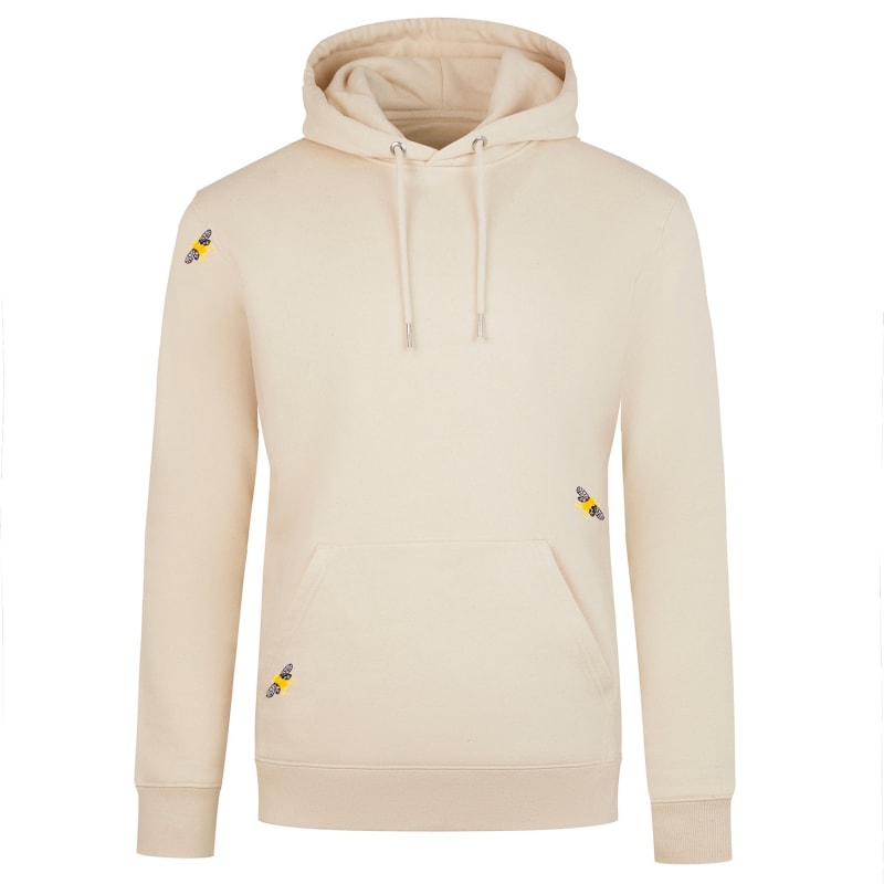 Thumbnail of Bee Embroidered Hoodie Ecru Women image