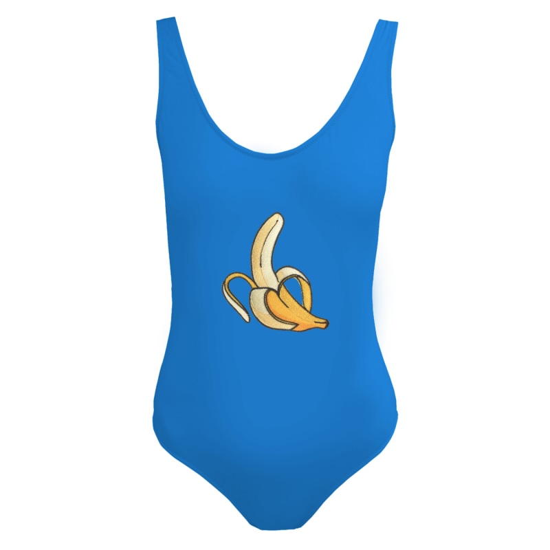Banana One Piece Swimsuit My Pair of Jeans Wolf Badger