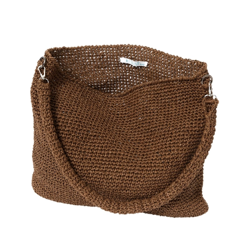 Thumbnail of Leros H& Crochet Tote In Brown image