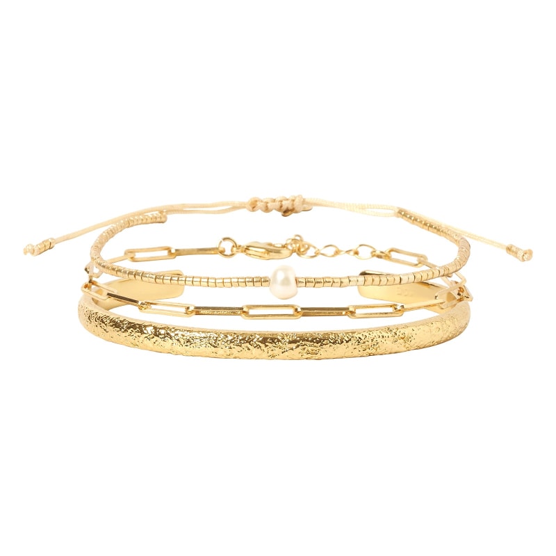 Thumbnail of Goldilocks Bracelet Stack image