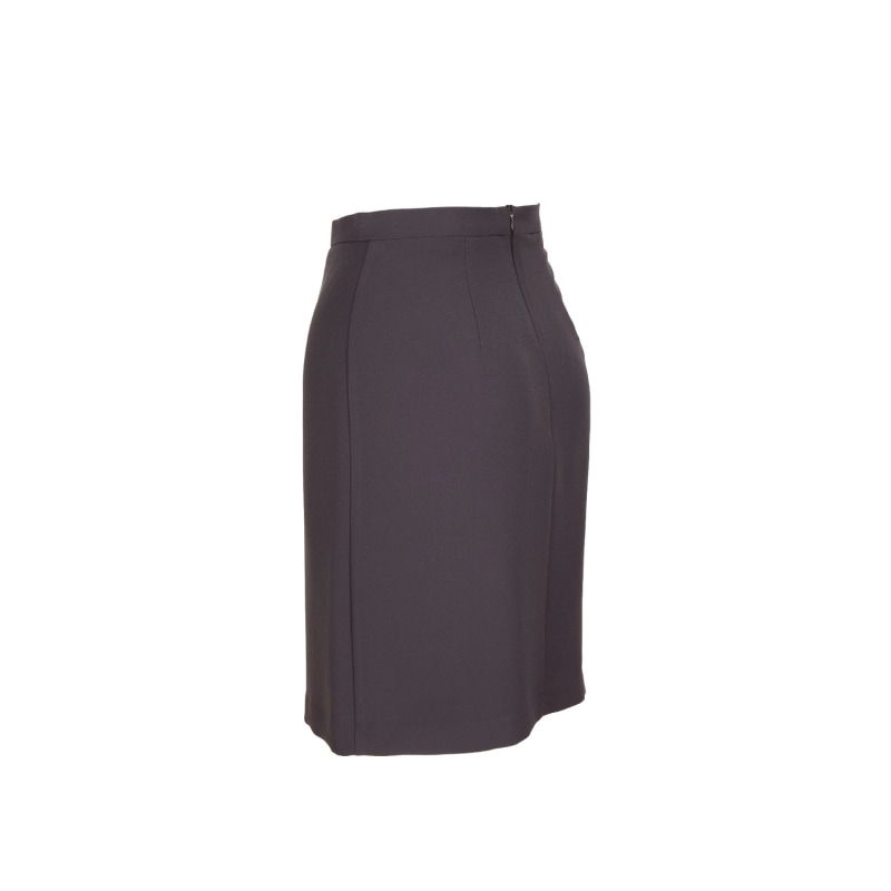 Thumbnail of Grey Basic Skirt With Shine image