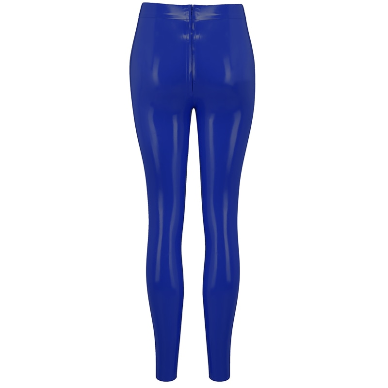 Thumbnail of Latex Leggings - Blue image