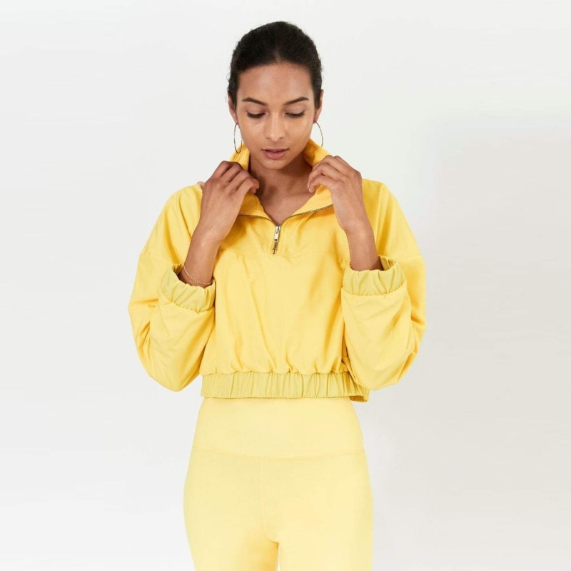 Thumbnail of Sadie Cropped Windbreaker -Buttercup image