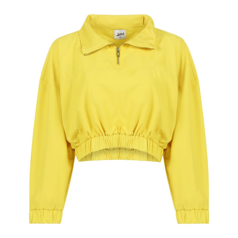 Thumbnail of Sadie Cropped Windbreaker -Buttercup image