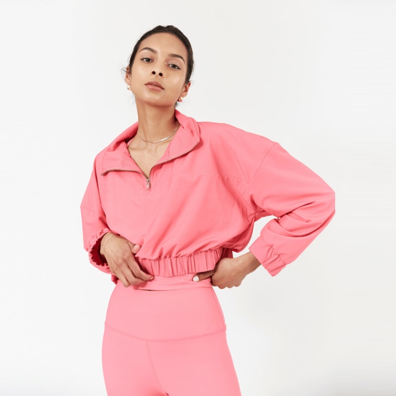 Thumbnail of Sadie Cropped Windbreaker -Lollipop image