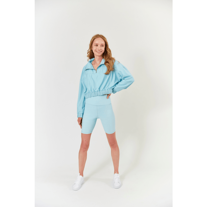 Thumbnail of Sadie Cropped Windbreaker -Spearmint image