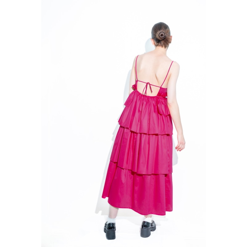 Thumbnail of Sakura Fuchsia Pink Maxi Dress image