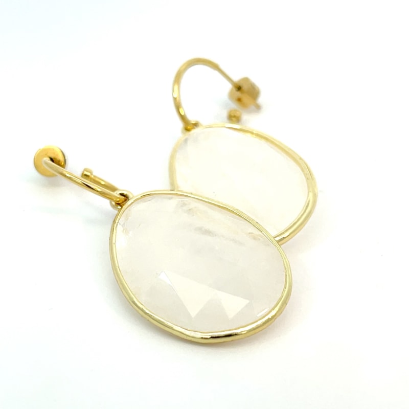 Thumbnail of Samira Drop Earrings / Clear Quartz image