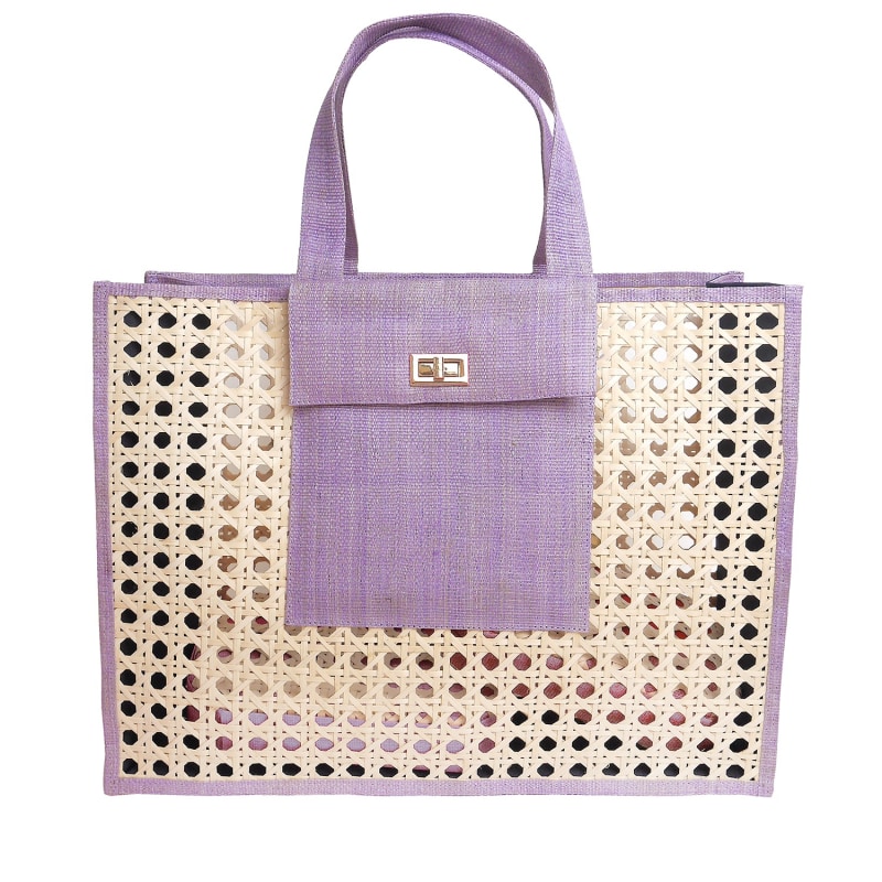 Thumbnail of The Christy Shopper Bag Lilac image