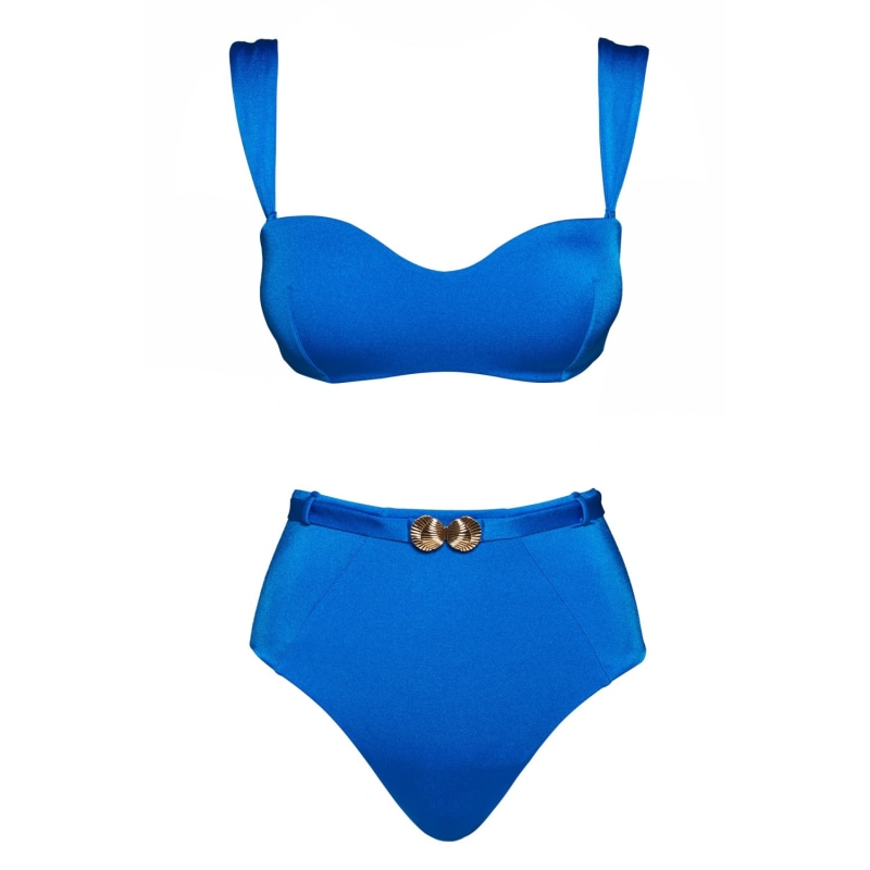 Thumbnail of Sapphire Seashell Classic High Waist Bottom image