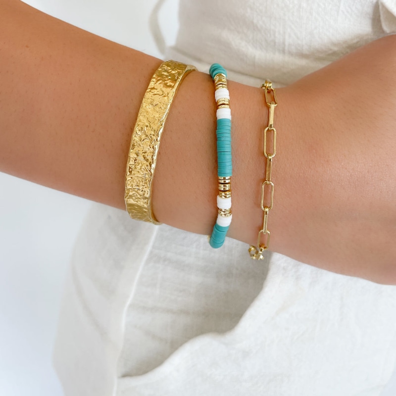 Sunshine Bracelet Stack - Ocean, ARMS OF EVE