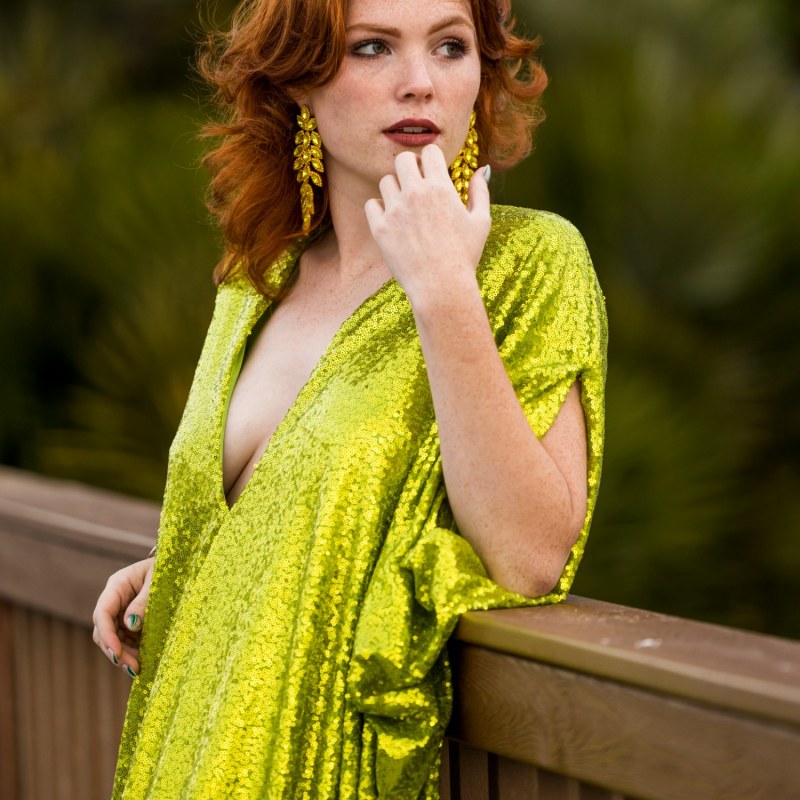 Thumbnail of Acid Sequin Caftan image