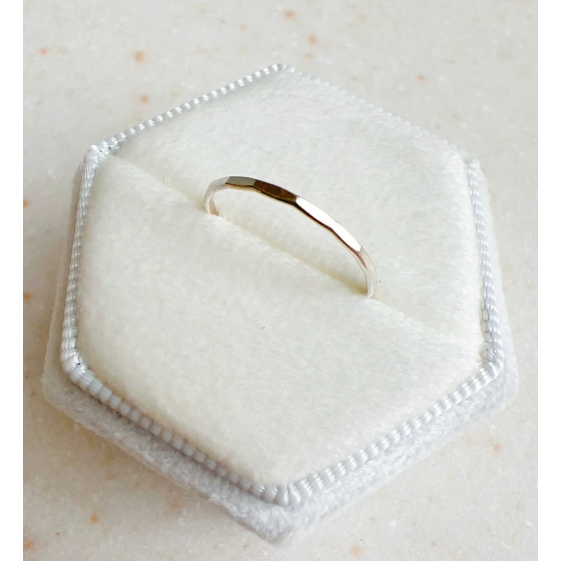 Thumbnail of Scallop Wave Ring - Silver image