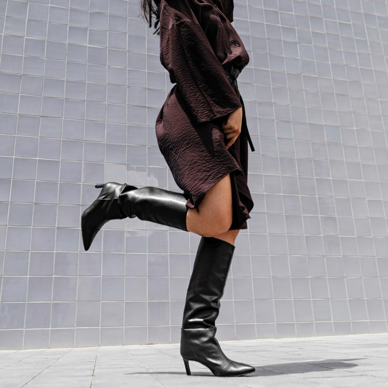 Thumbnail of Vegan Boots Disco Black image